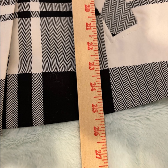 Sandro Black and White Checkered Blazer - Picture 4 of 7